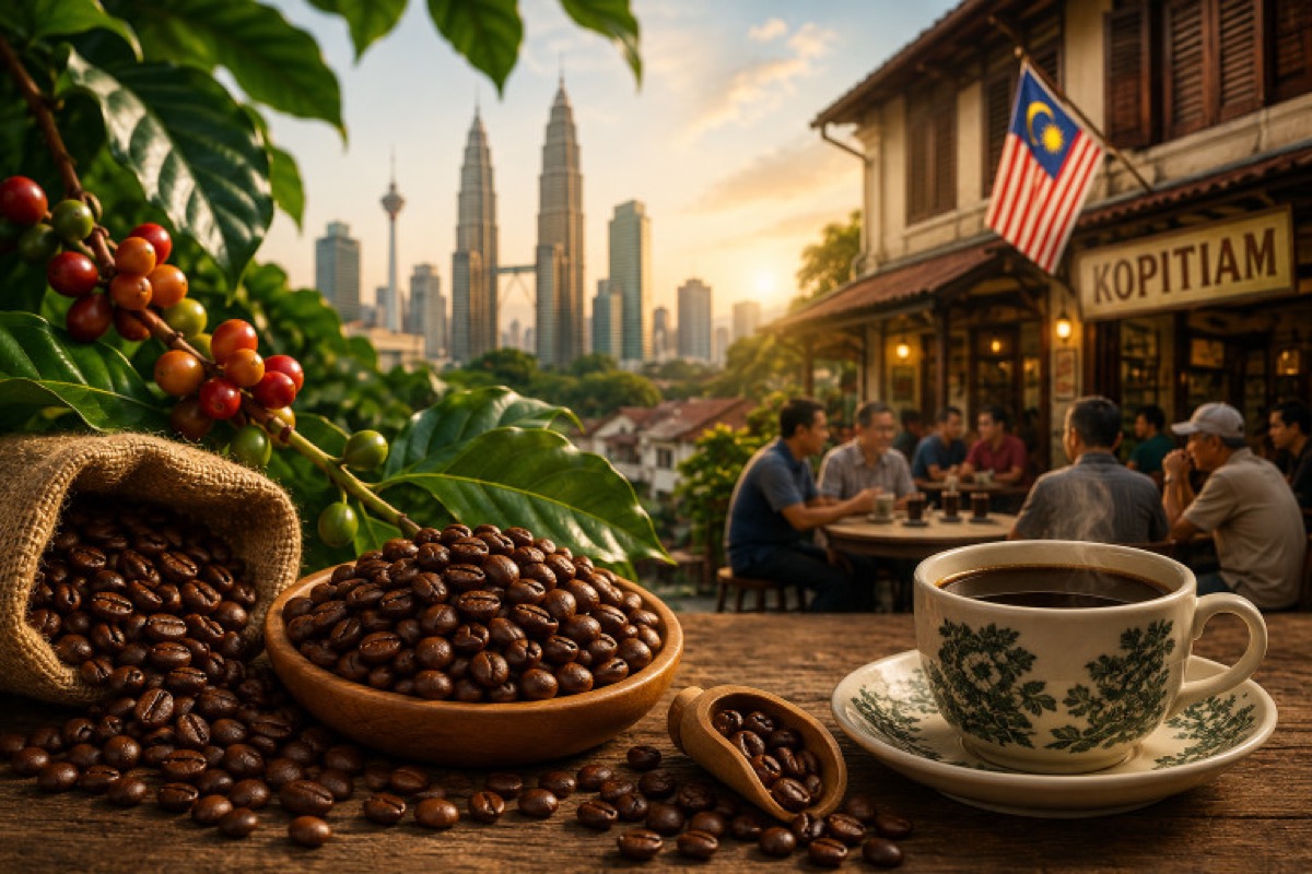Malaysia coffee culture, café lifestyle and Arabica demand